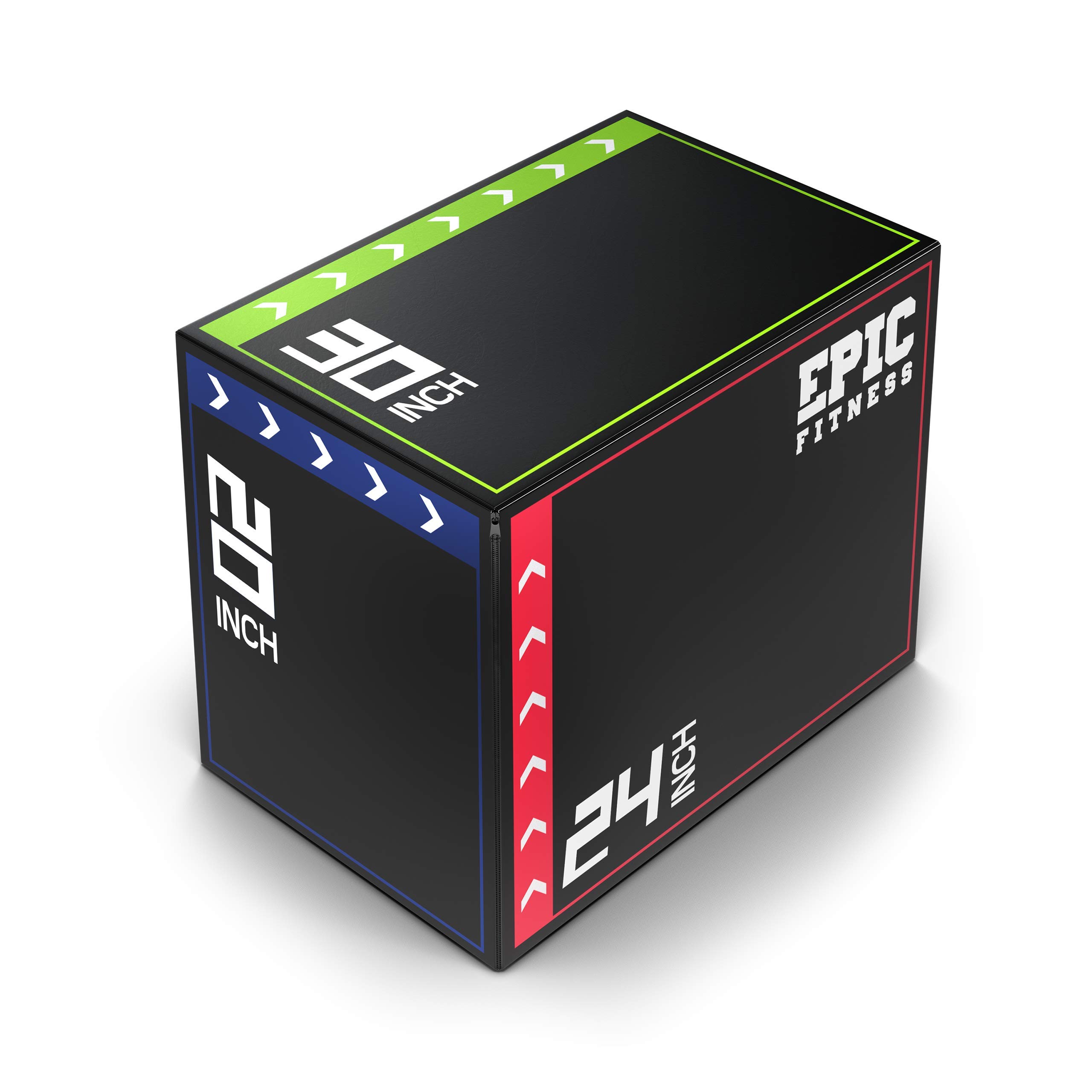 Amazon.com : Epic Fitness 3-in-1 Foam Plyometric Jump Box - High